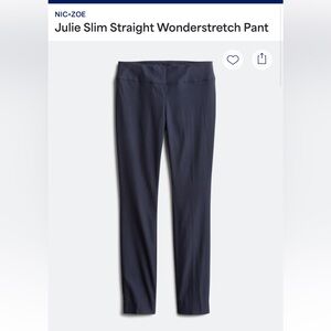Nic & Zoe Wonderstretch Slim Straight Julie Pant
